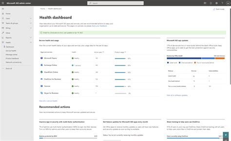 m365 status|Introducing the Microsoft 365 Health dashboard: an easy way to view key.